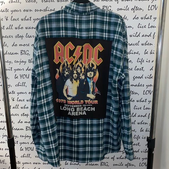 ACDC Graphic Buttondown Shirt - Picture 9 of 10